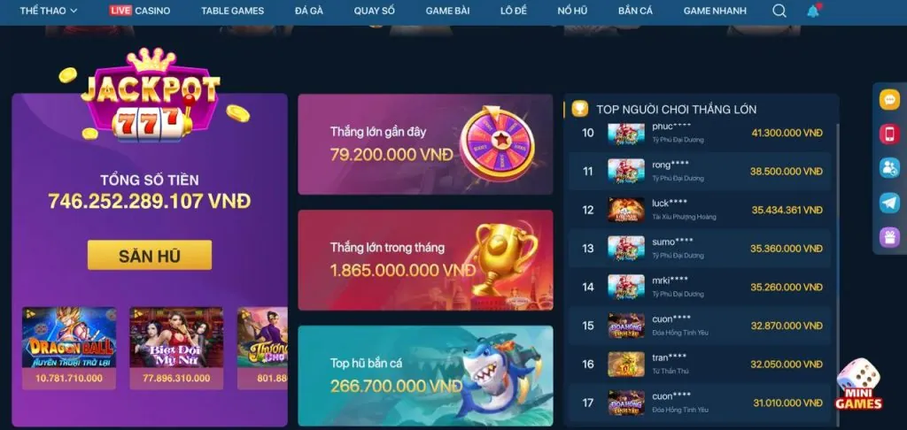 Trò chơi Bắn Cá sv388link nổ hũ